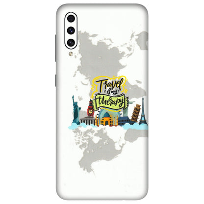 Samsung A/S Series Phone Skins (All Models) - Travel Therapy - 3D Embossed Finish (L-199) Samsung Galaxy A30s