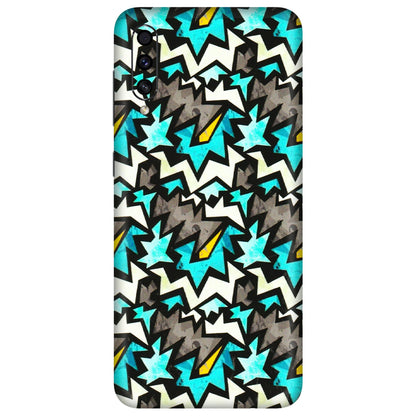 Samsung A/S Series Phone Skins (All Models) - Funky Zig Zag - 3D Embossed Finish (L-223) Samsung Galaxy A30s