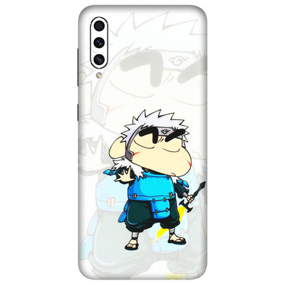Samsung A/S Series Phone Skins (All Models) - Angry Young Shinchan - 3D Embossed Finish (L-226) Samsung Galaxy A30s