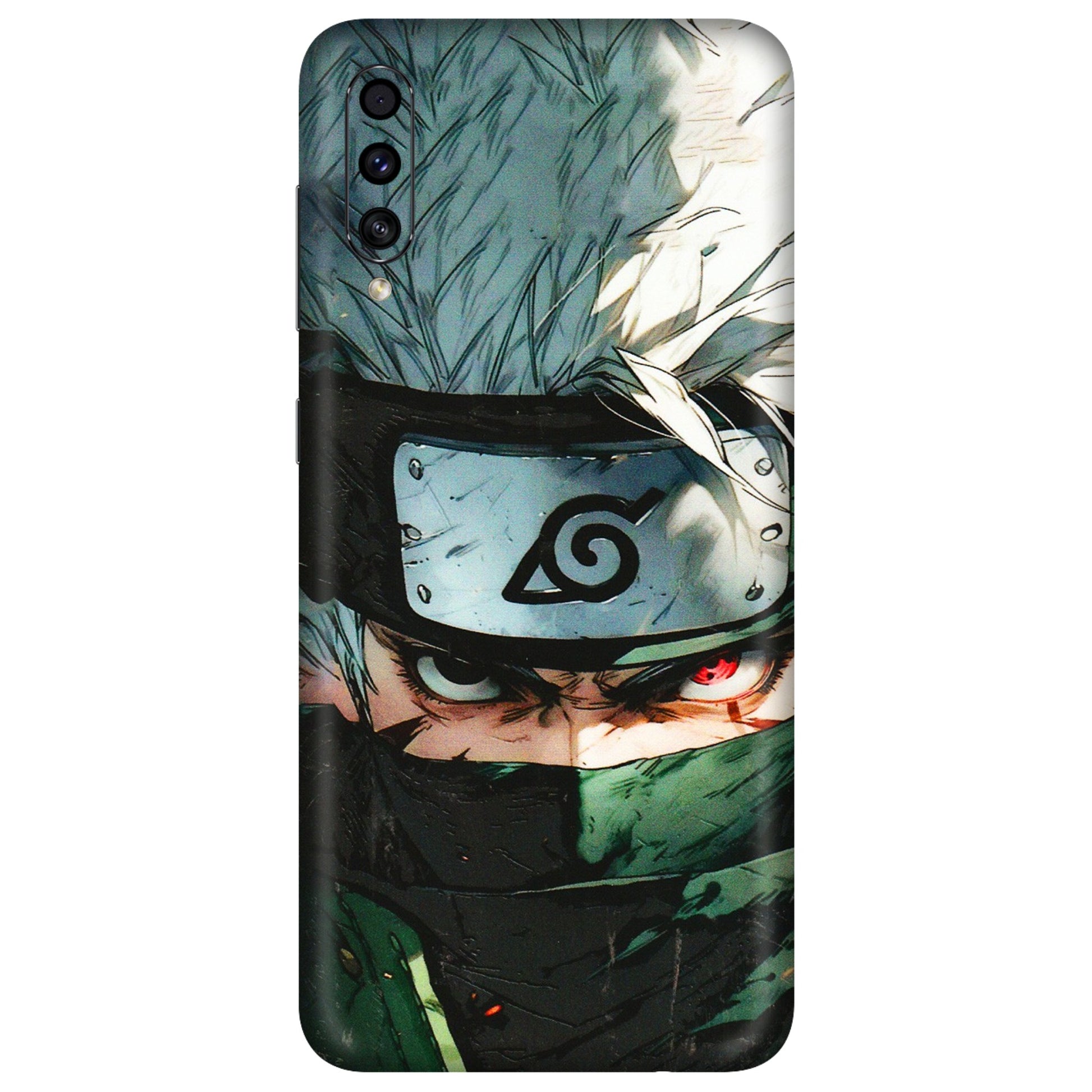 Samsung A/S Series Phone Skins (All Models) - Kakashi Red Eye Focus - 3D Embossed Finish (L-227) Samsung Galaxy A30s
