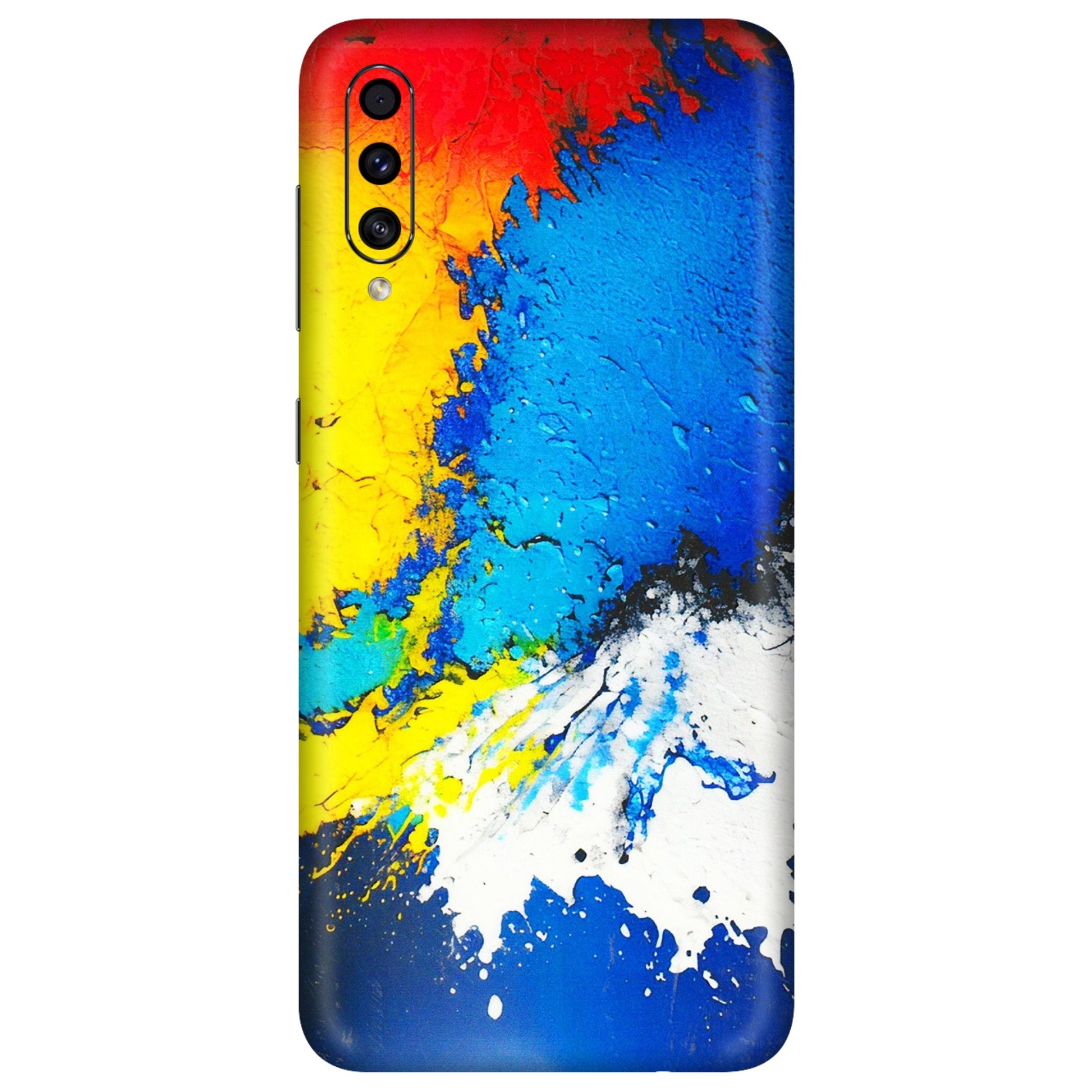 Samsung A/S Series Phone Skins (All Models) - Acrylic Paint Spill - 3D Embossed Finish (L-229) Samsung Galaxy A30s