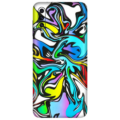 Samsung A/S Series Phone Skins (All Models) - Abstract Colour Paints - 3D Embossed Finish (L-271) Samsung Galaxy A30s