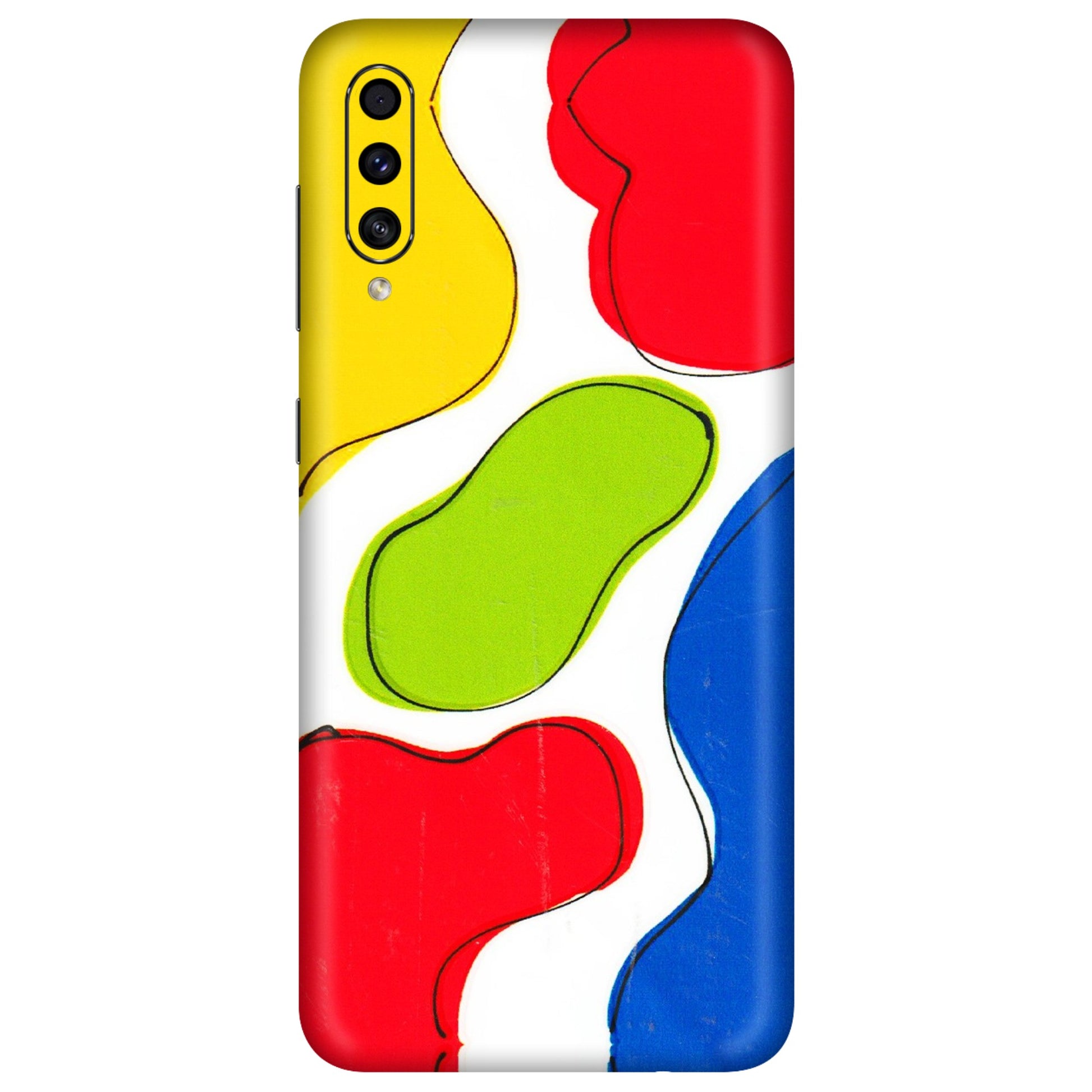 Samsung A/S Series Phone Skins (All Models) - RGB Colour Paint - 3D Embossed Finish (L-284) Samsung Galaxy A30s