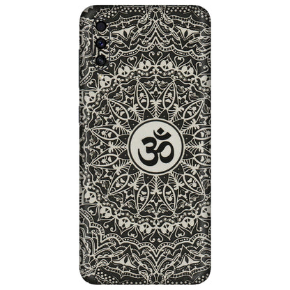 Samsung A/S Series Phone Skins (All Models) - Aum Elegant Mandala - 3D Embossed Finish (L-62) Samsung Galaxy A30s