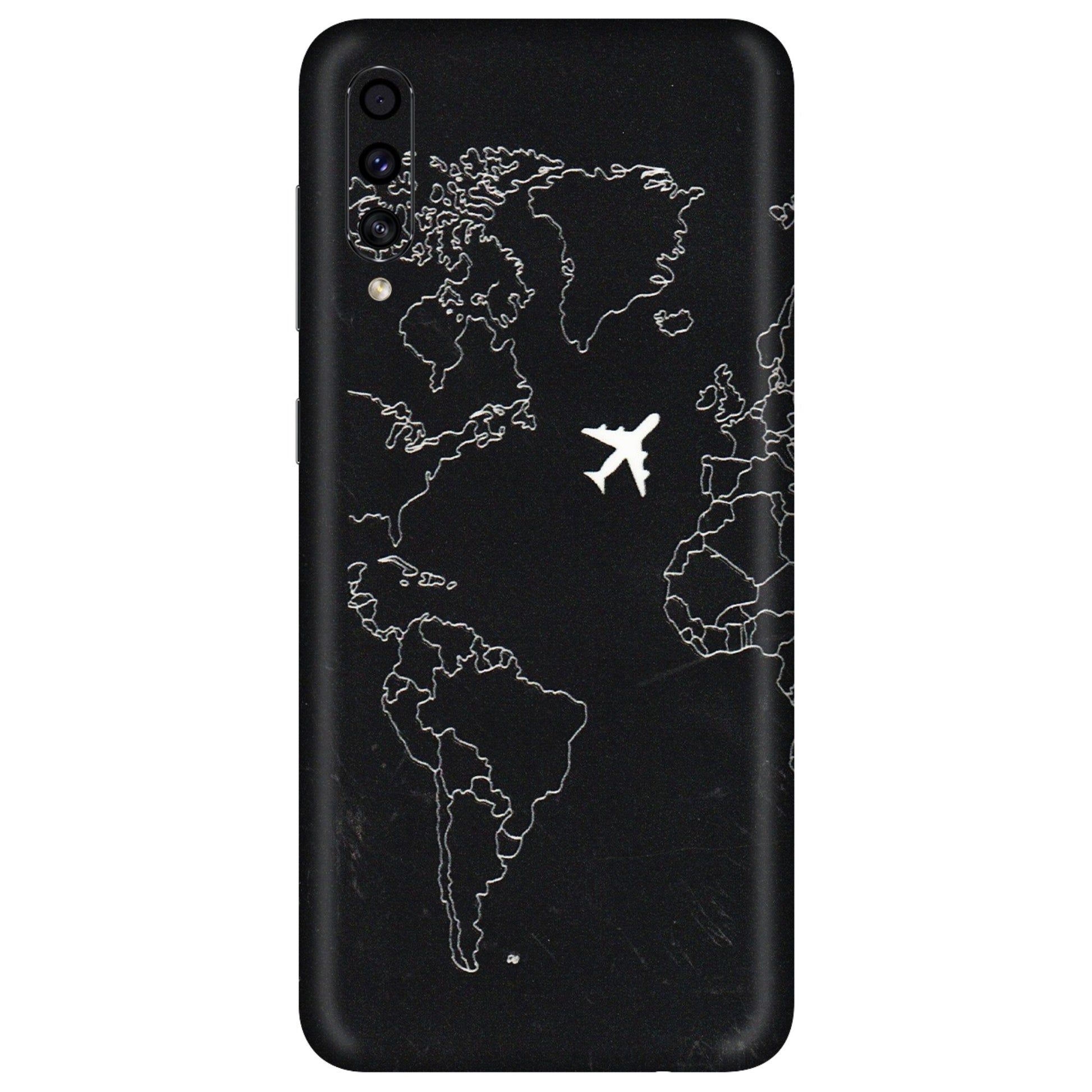 Samsung A/S Series Phone Skins (All Models) - Never Ending Travel - 3D Embossed Finish (L-79) Samsung Galaxy A30s