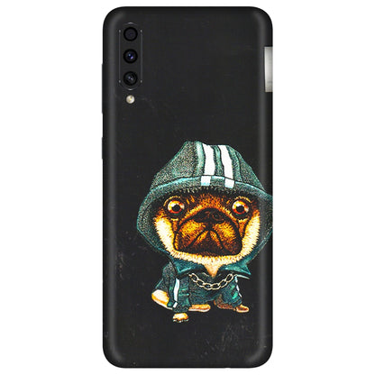 Samsung A/S Series Phone Skins (All Models) - Puppy N Hoodie - 3D Embossed Finish (L-90) Samsung Galaxy A30s