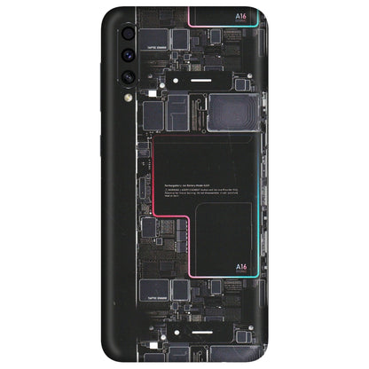 Samsung A/S Series Phone Skins (All Models) - Motherboard Circuit Layout - Matte Finish (M-117) Samsung Galaxy A30s