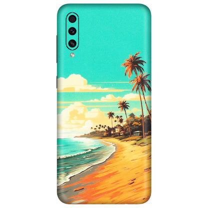 Samsung A/S Series Phone Skins (All Models) - Miami Beach - Matte Finish (M-136) Samsung Galaxy A30s
