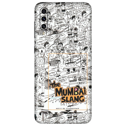 Samsung A/S Series Phone Skins (All Models) - The Mumbai Slang - Matte Finish (M-142) Samsung Galaxy A30s