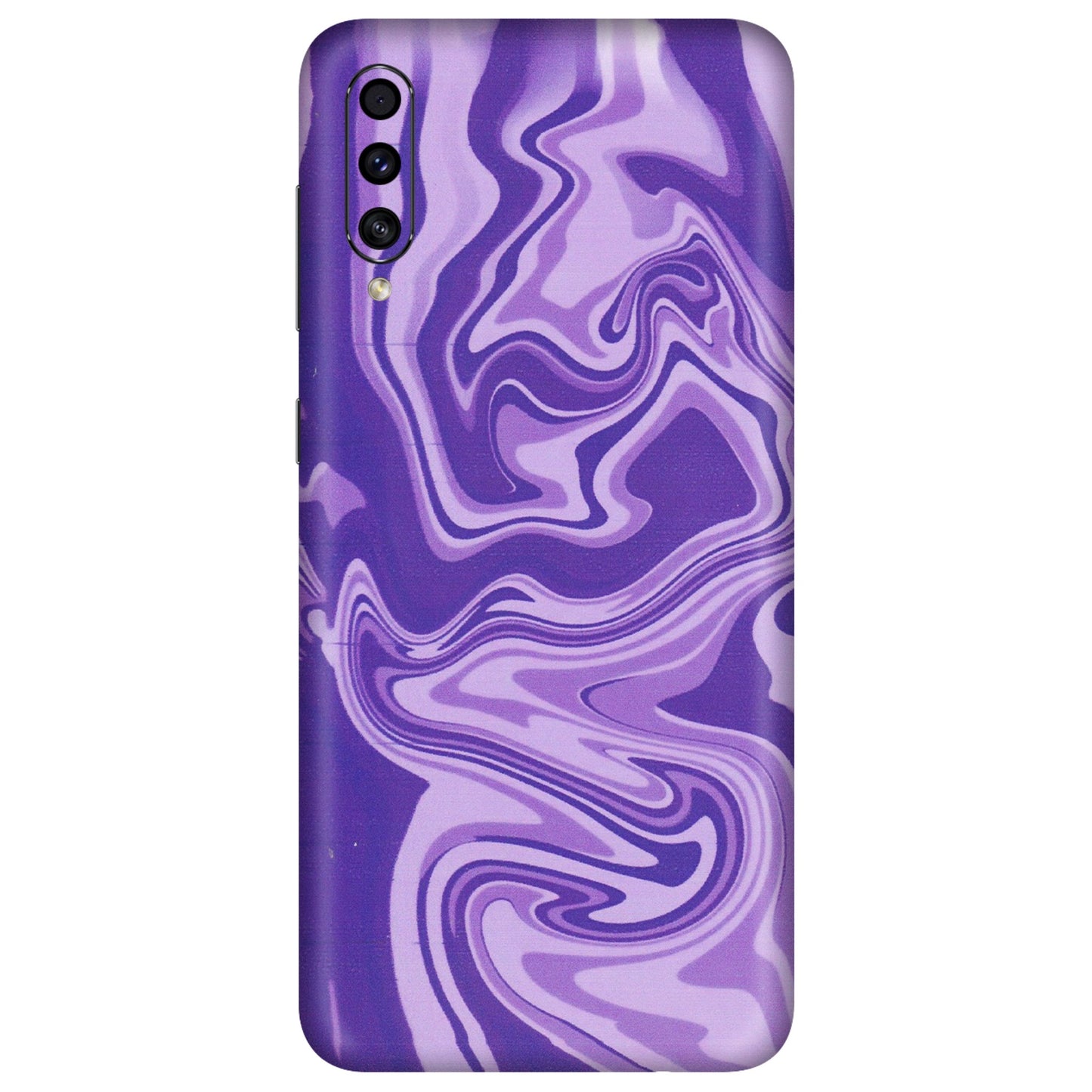 Samsung A/S Series Phone Skins (All Models) - Hazy Purple Nights - Matte Finish (M-14) Samsung Galaxy A30s