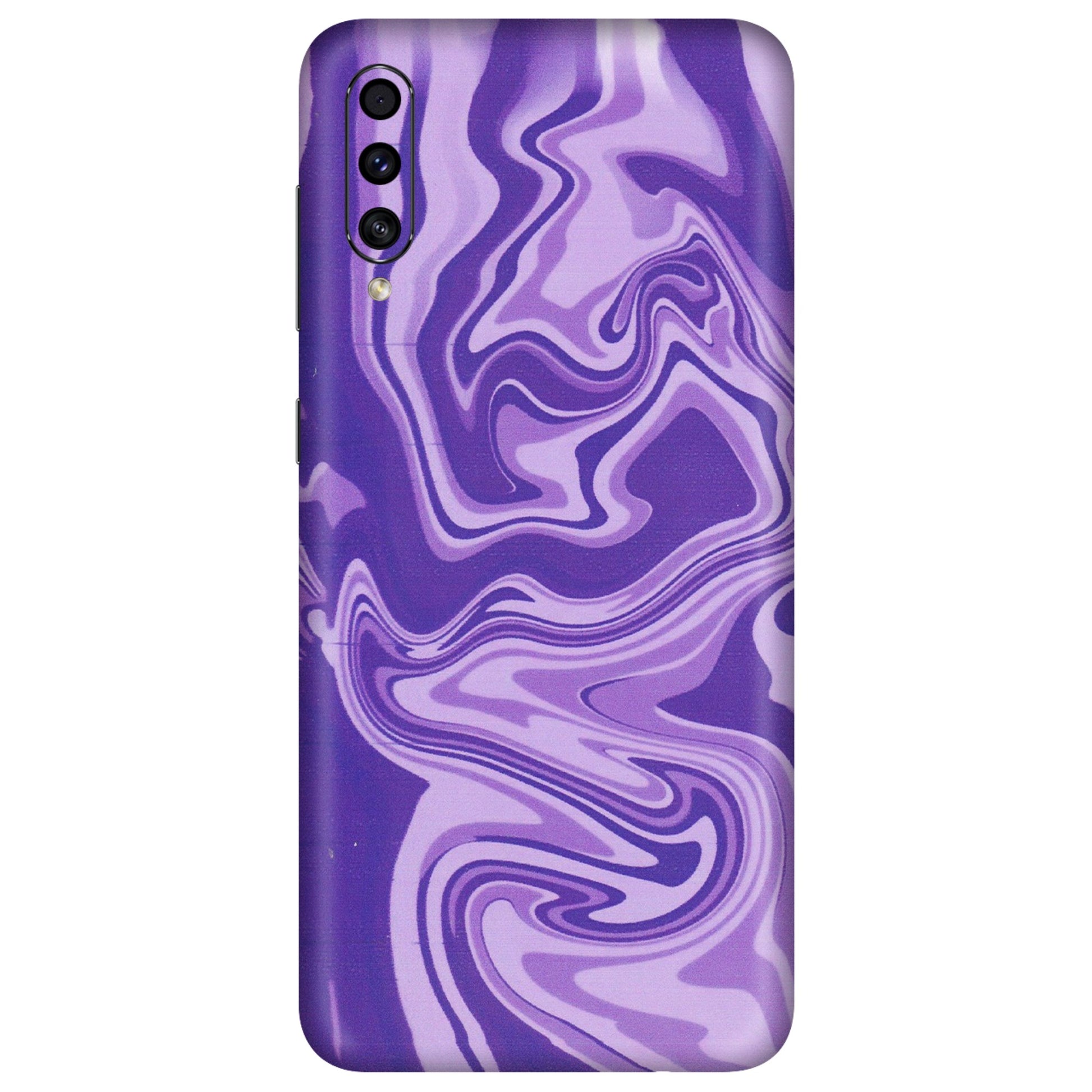 Samsung A/S Series Phone Skins (All Models) - Hazy Purple Nights - Matte Finish (M-14) Samsung Galaxy A30s