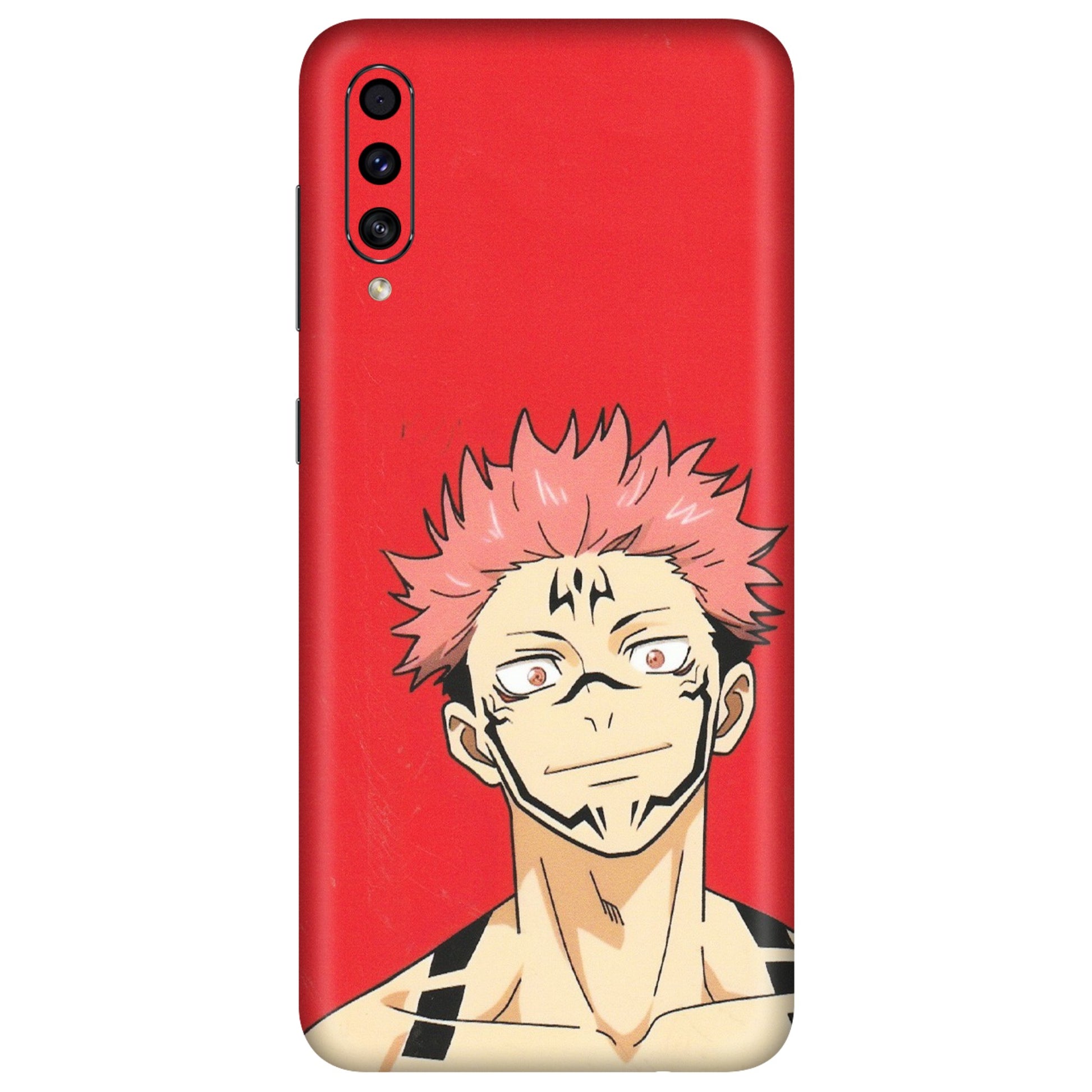 Samsung A/S Series Phone Skins (All Models) - Ryomen Sukuna Fun Anime - Matte Finish (M-153) Samsung Galaxy A30s