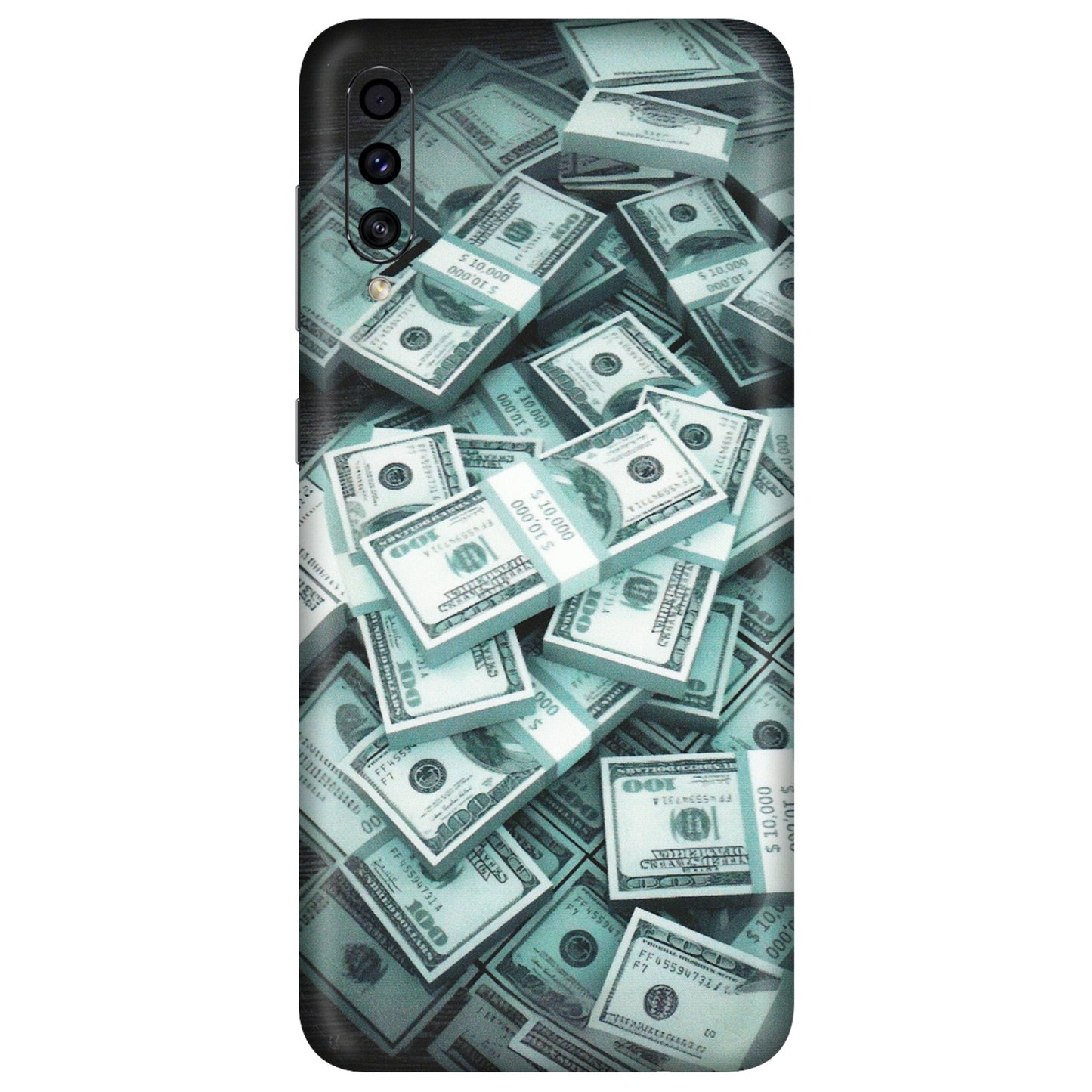 Samsung A/S Series Phone Skins (All Models) - Hundred Dollar Bill - Matte Finish (M-162) Samsung Galaxy A30s