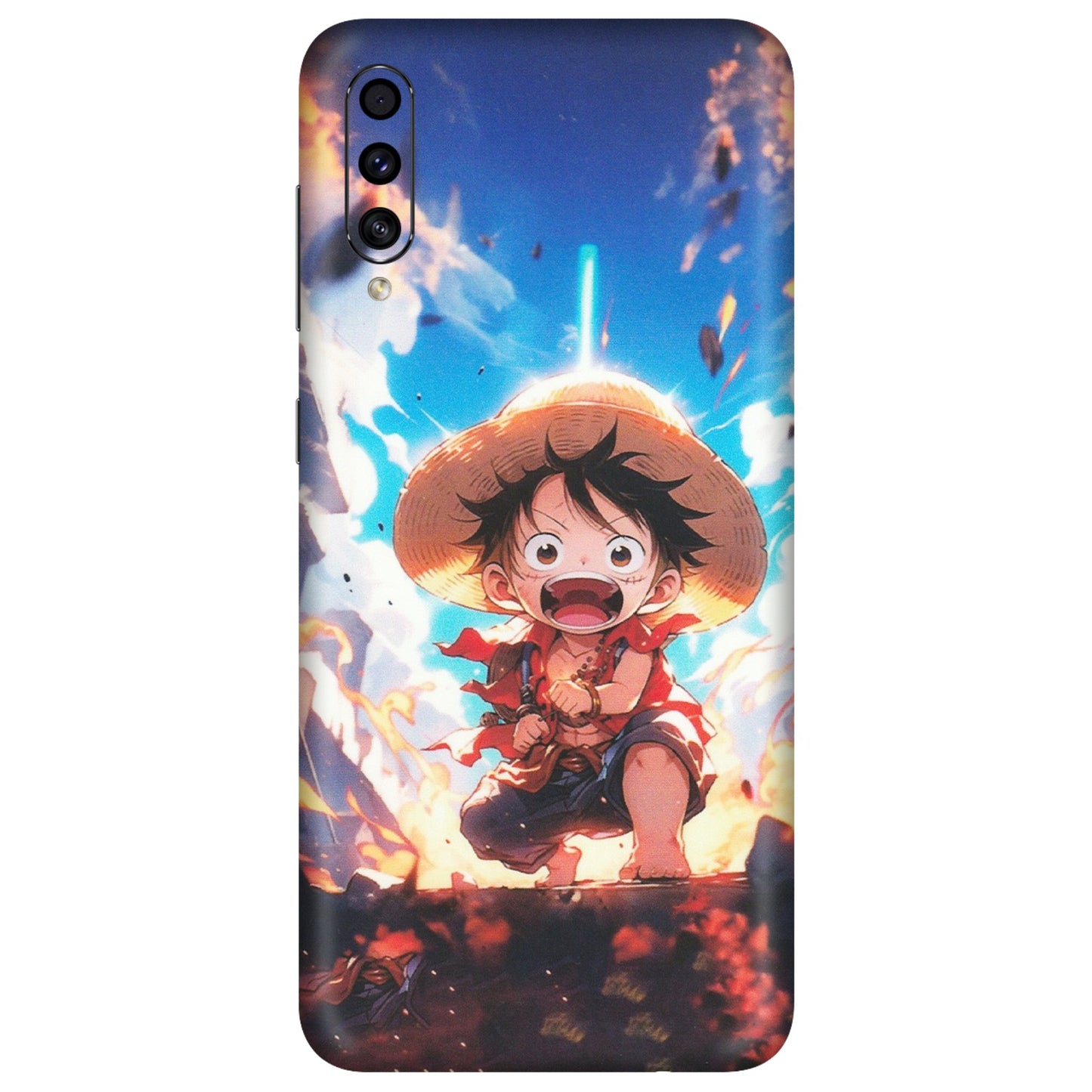 Samsung A/S Series Phone Skins (All Models) - Toon One Piece Cute Character - Matte Finish (M-35) Samsung Galaxy A30s