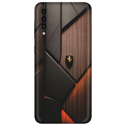 Samsung A/S Series Phone Skins (All Models) - Lambo Beauty Wood Pattern Sober - Matte Finish (M-51) Samsung Galaxy A30s