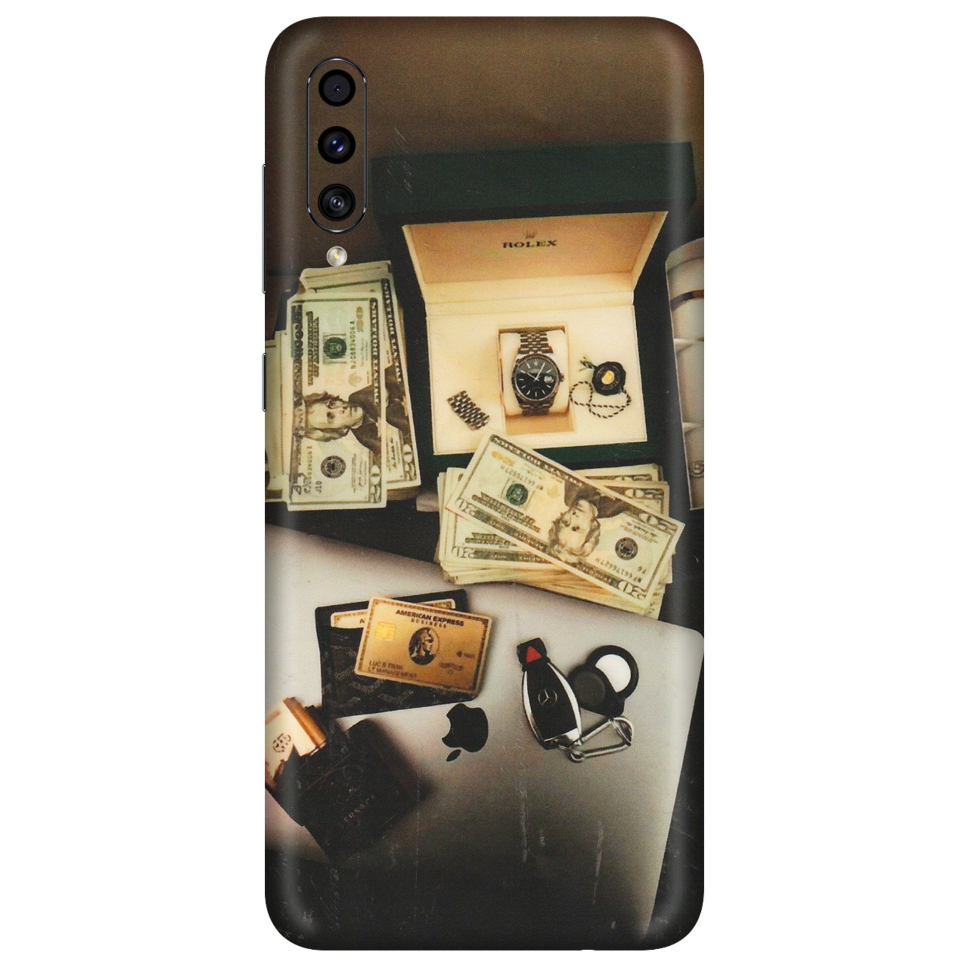 Samsung A/S Series Phone Skins (All Models) - Luxury Lifestyle - Transparent Finish (T-11) Samsung Galaxy A30s