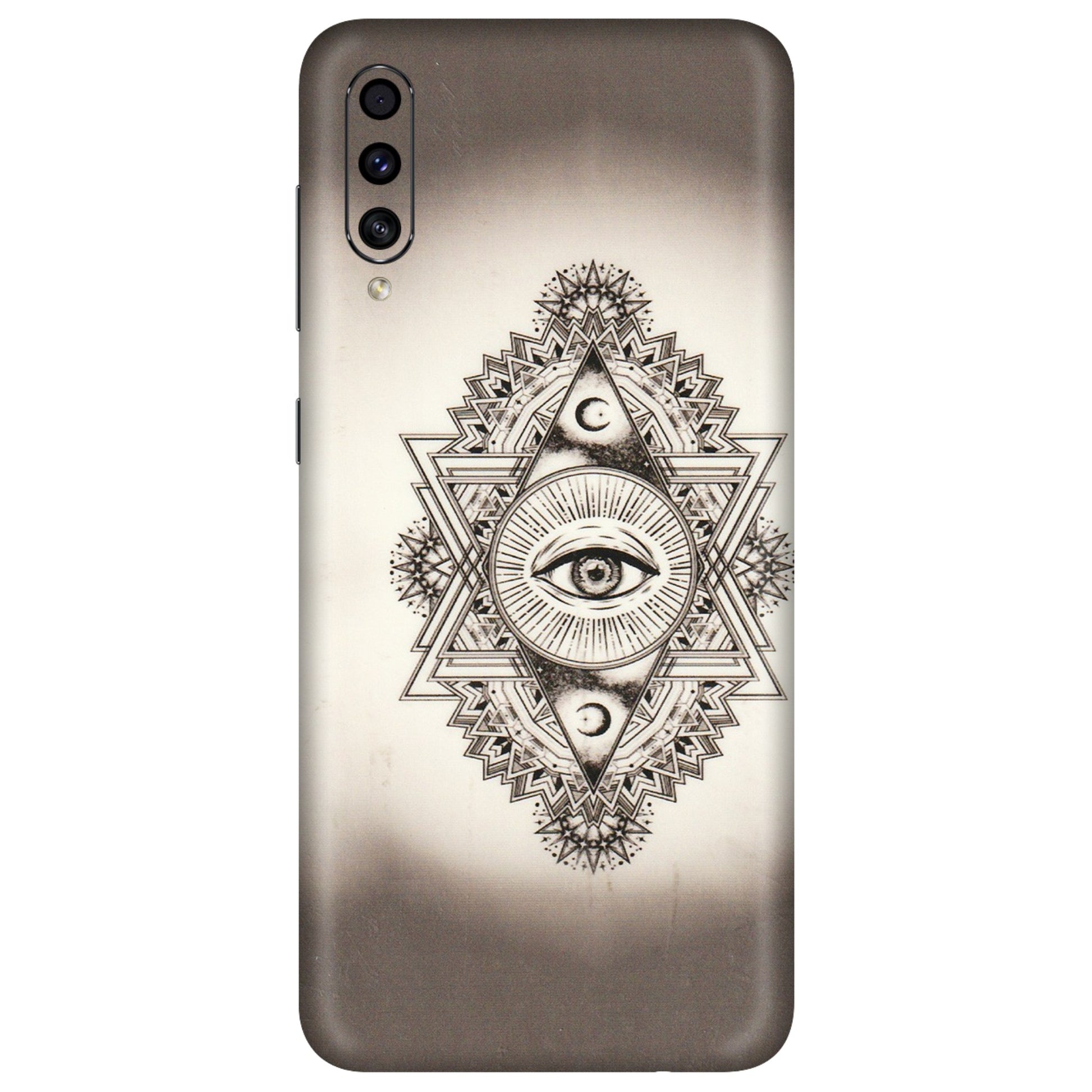 Samsung A/S Series Phone Skins (All Models) - Illuminati Great Eye - Transparent Finish (T-14) Samsung Galaxy A30s
