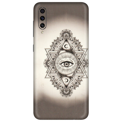 Samsung A/S Series Phone Skins (All Models) - Illuminati Great Eye - Transparent Finish (T-14) Samsung Galaxy A30s