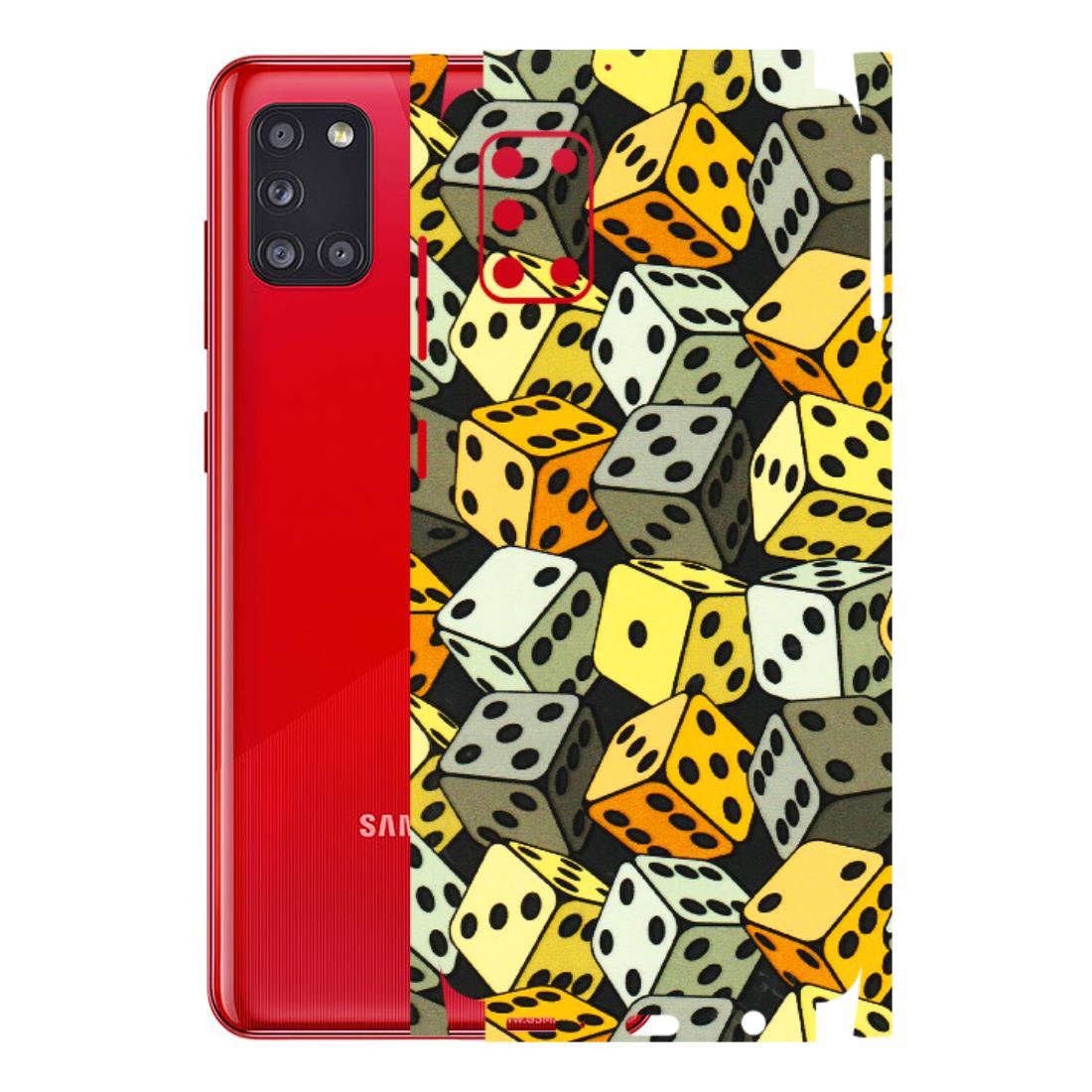 Samsung A/S Series Phone Skins (All Models) - Dices Of Life - 3D Embossed Finish (L-04) Samsung Galaxy A31