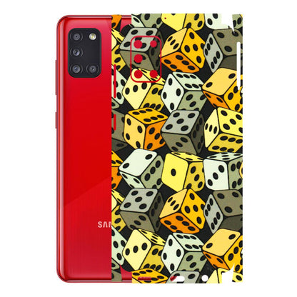 Samsung A/S Series Phone Skins (All Models) - Dices Of Life - 3D Embossed Finish (L-04) Samsung Galaxy A31