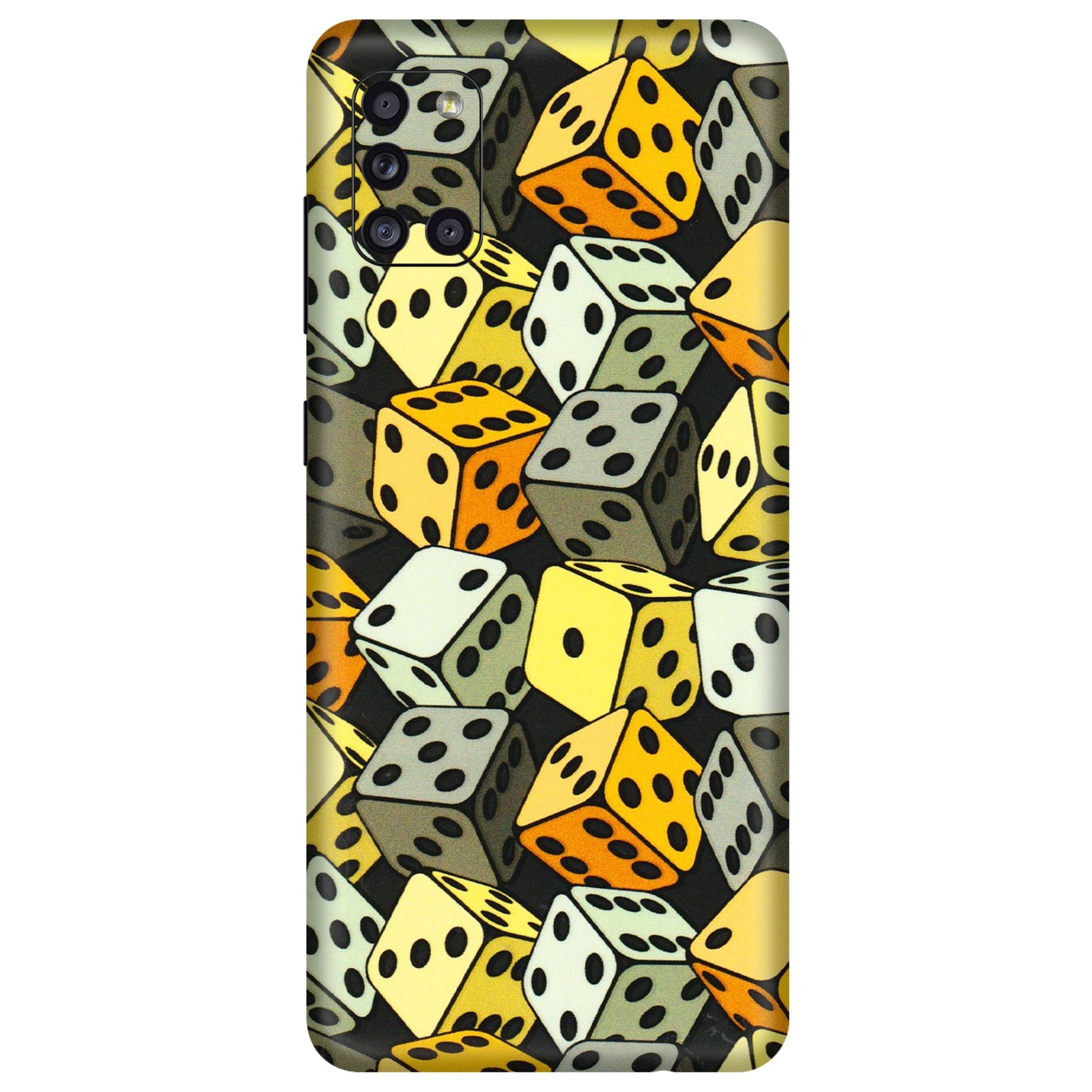 Samsung A/S Series Phone Skins (All Models) - Dices Of Life - 3D Embossed Finish (L-04) Samsung Galaxy A31