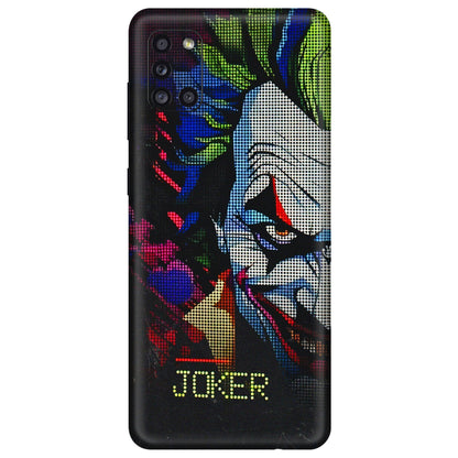 Samsung A/S Series Phone Skins (All Models) - Joker Dot Matrix - 3D Embossed Finish (L-08) Samsung Galaxy A31