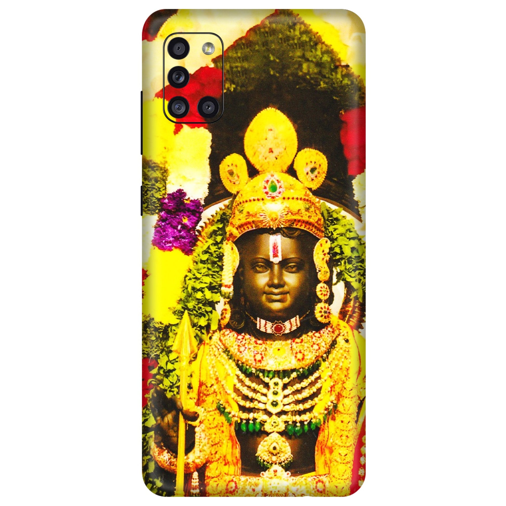 Samsung A/S Series Phone Skins (All Models) - Ram Lalla Ayodhya - 3D Embossed Finish (L-103) Samsung Galaxy A31