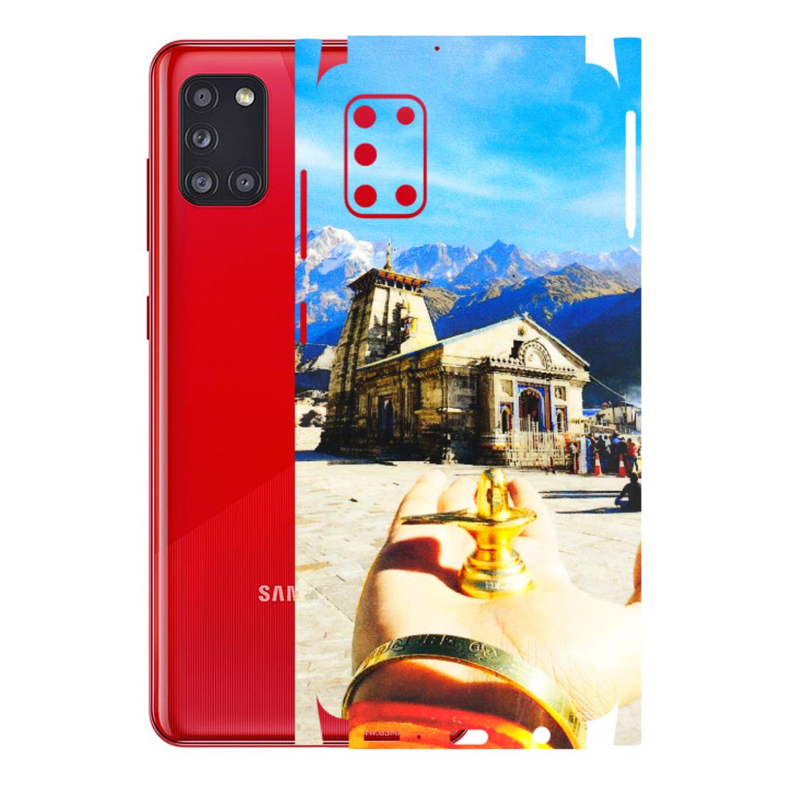 Samsung A/S Series Phone Skins (All Models) - Beauty of Kedarnath - 3D Embossed Finish (L-108) Samsung Galaxy A31