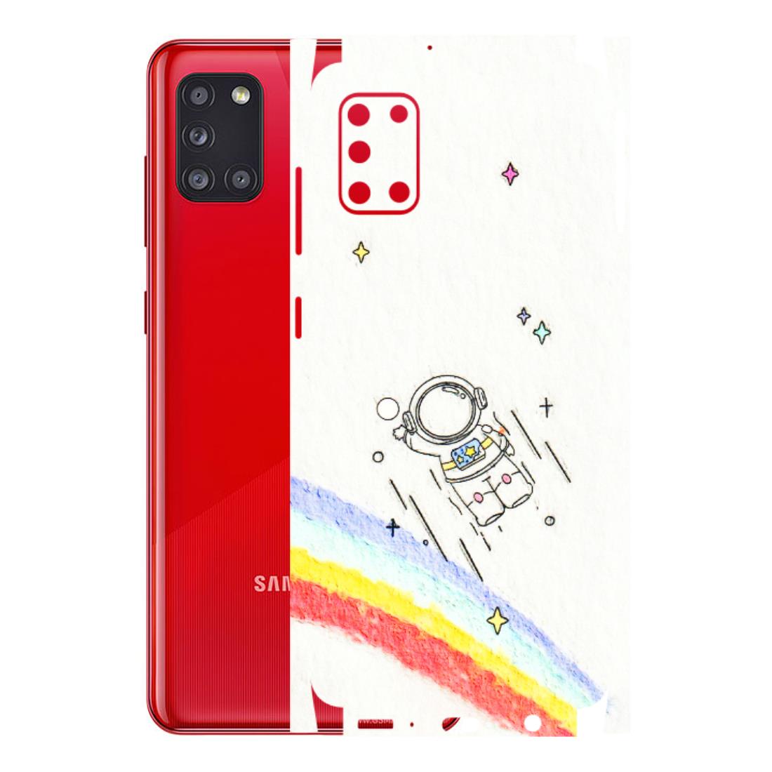 Samsung A/S Series Phone Skins (All Models) - Milkyway Astronaut - 3D Embossed Finish (L-110) Samsung Galaxy A31