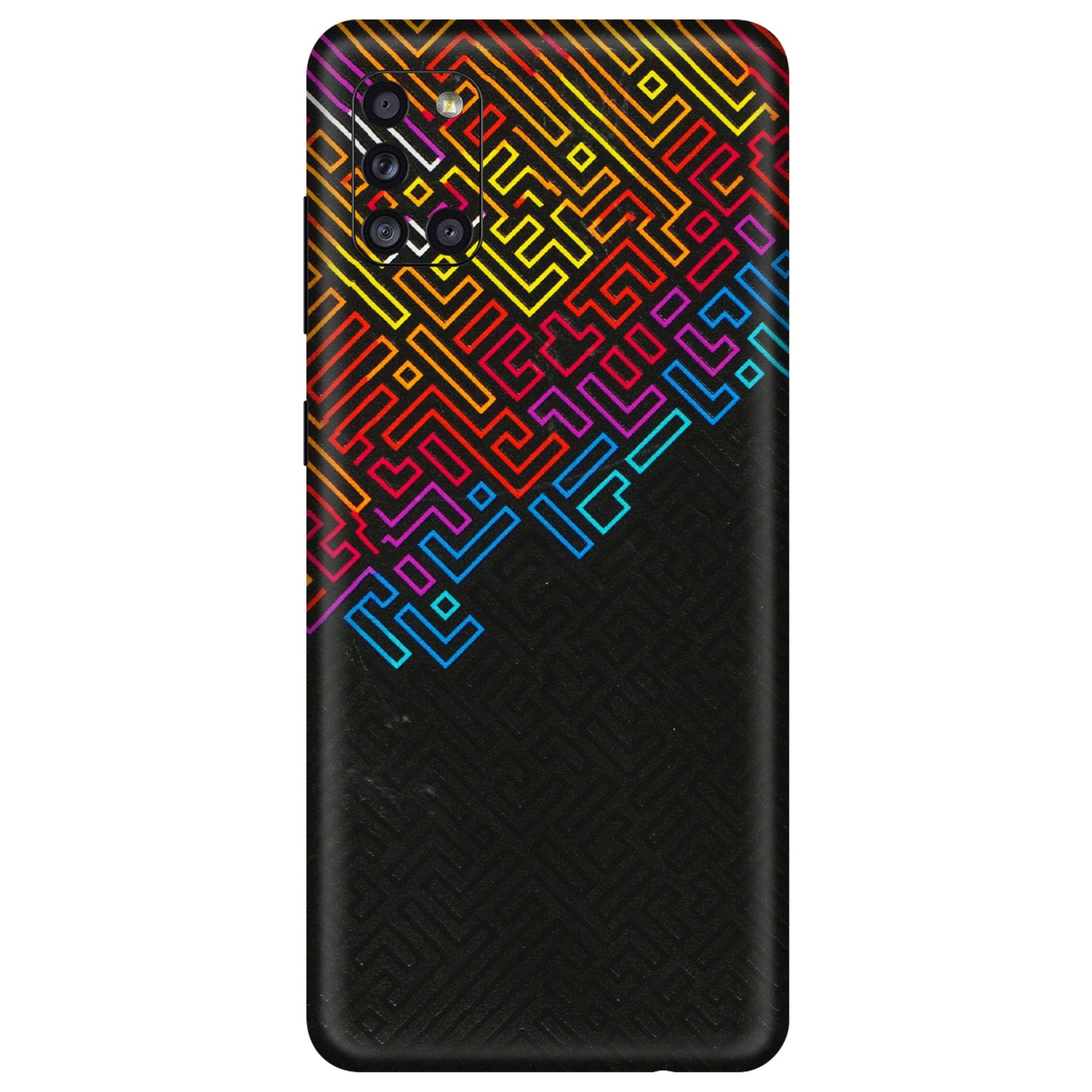 Samsung A/S Series Phone Skins (All Models) - Dotme Pattern Art - 3D Embossed Finish (L-121) Samsung Galaxy A31
