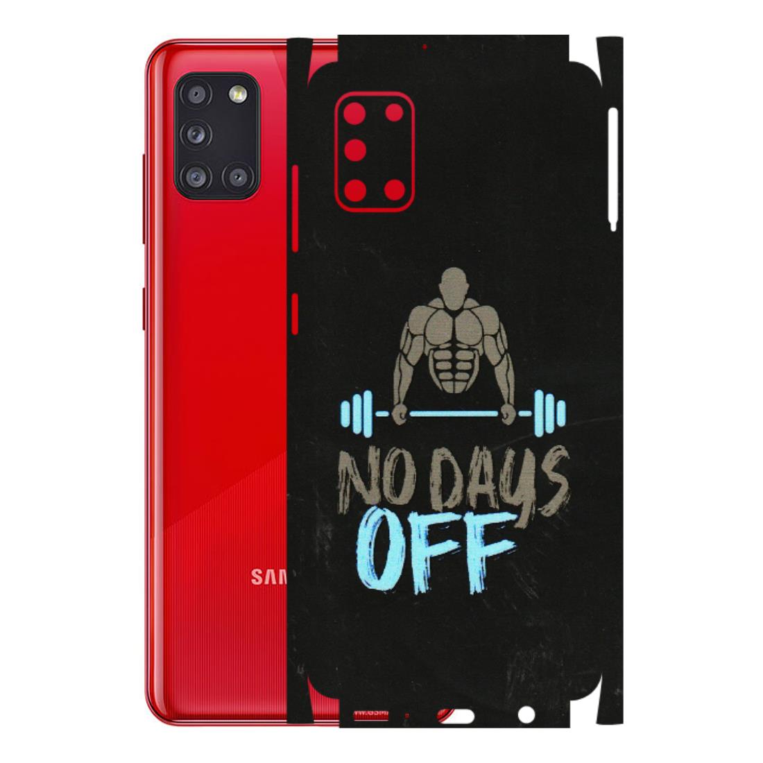 Samsung A/S Series Phone Skins (All Models) - Gym Lover - 3D Embossed Finish (L-127) Samsung Galaxy A31