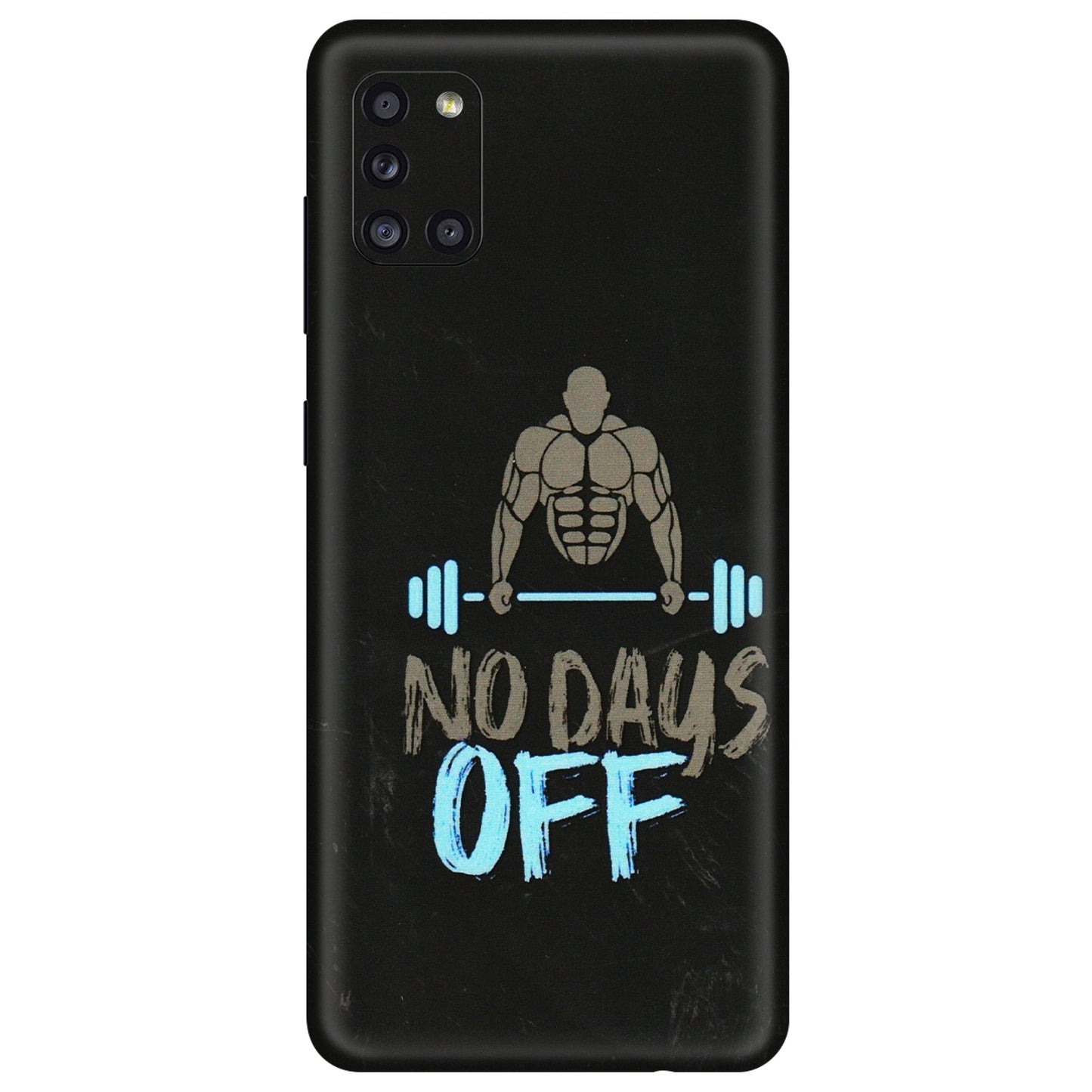 Samsung A/S Series Phone Skins (All Models) - Gym Lover - 3D Embossed Finish (L-127) Samsung Galaxy A31