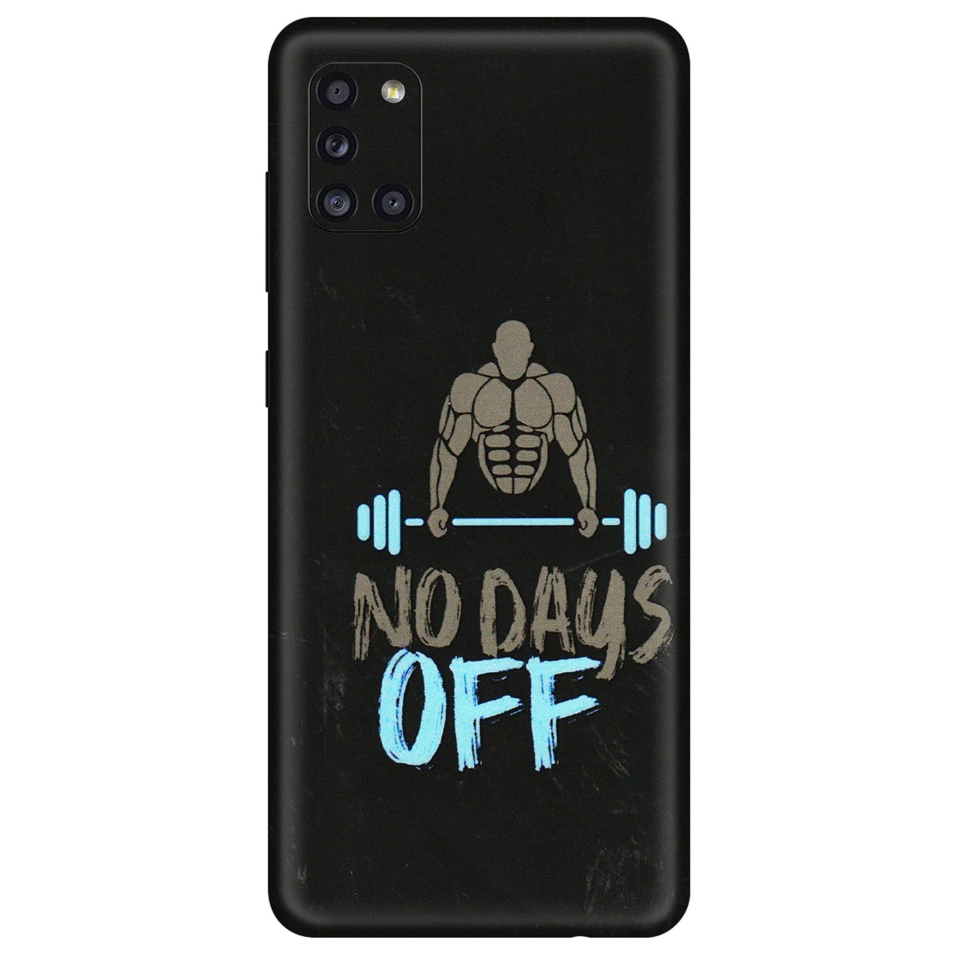 Samsung A/S Series Phone Skins (All Models) - Gym Lover - 3D Embossed Finish (L-127) Samsung Galaxy A31