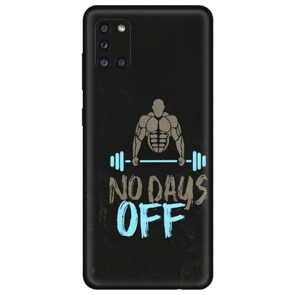 Samsung A/S Series Phone Skins (All Models) - Gym Lover - 3D Embossed Finish (L-127) Samsung Galaxy A31