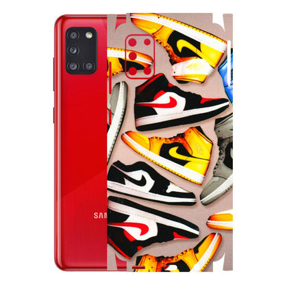 Samsung A/S Series Phone Skins (All Models) - Sneaker Lover - 3D Embossed Finish (L-135) Samsung Galaxy A31