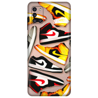 Samsung A/S Series Phone Skins (All Models) - Sneaker Lover - 3D Embossed Finish (L-135) Samsung Galaxy A31