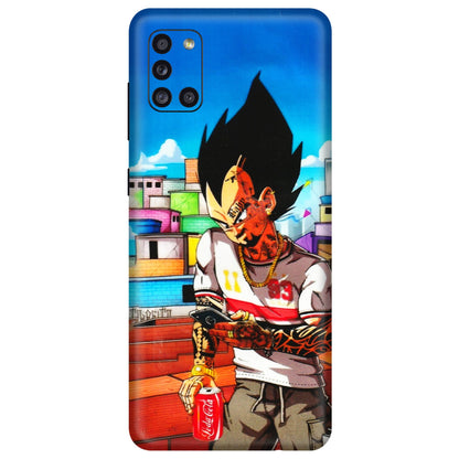 Samsung A/S Series Phone Skins (All Models) - Vegeta - 3D Embossed Finish (L-136) Samsung Galaxy A31