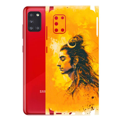 Samsung A/S Series Phone Skins (All Models) - Shiv Shakti - 3D Embossed Finish (L-14) Samsung Galaxy A31