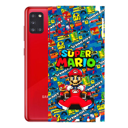 Samsung A/S Series Phone Skins (All Models) - Super Mario Kart - 3D Embossed Finish (L-140) Samsung Galaxy A31