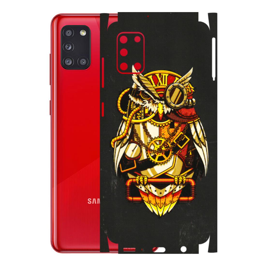 Samsung A/S Series Phone Skins (All Models) - Classy Smart Owl - 3D Embossed Finish (L-144) Samsung Galaxy A31