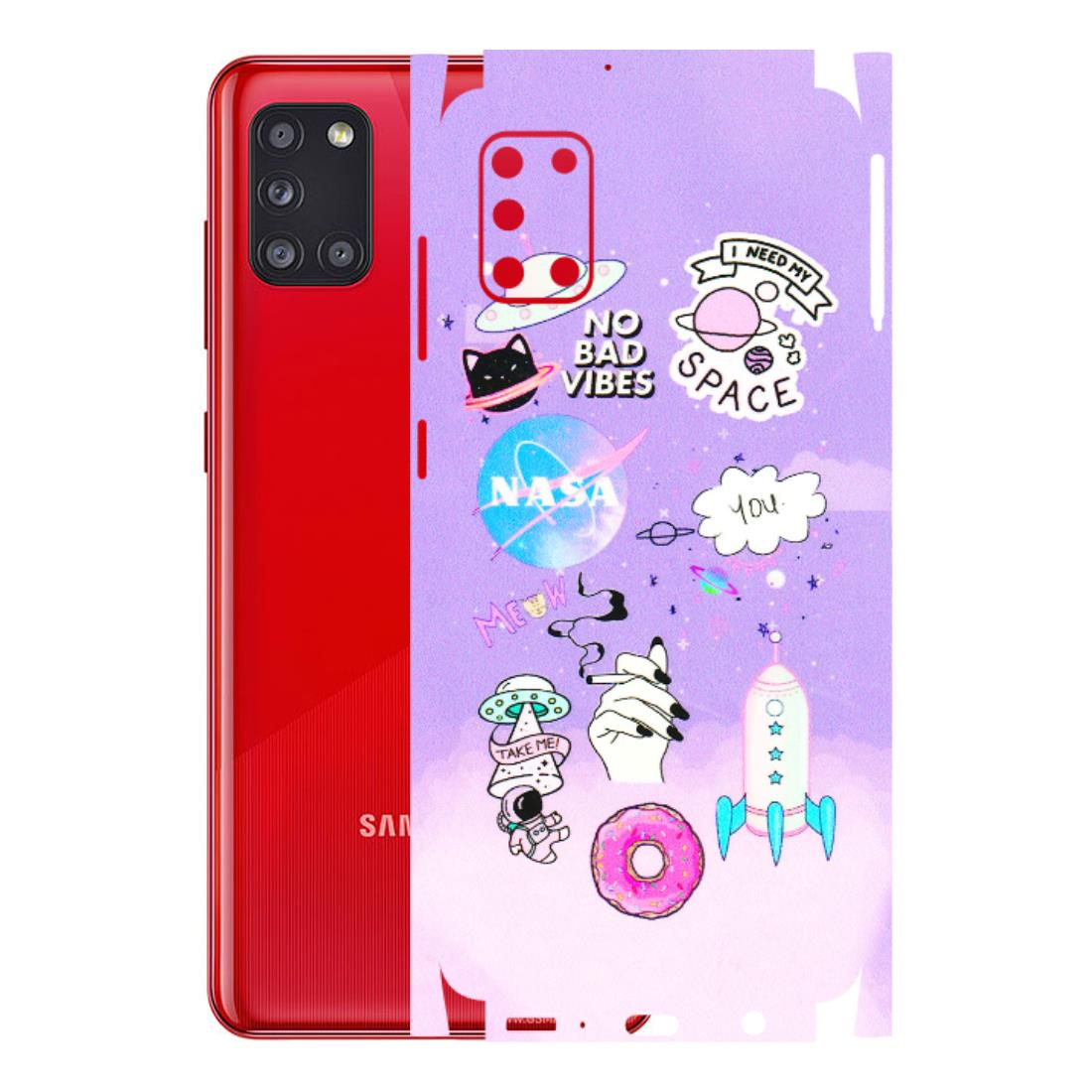 Samsung A/S Series Phone Skins (All Models) - I Need My Nasa Skin - 3D Embossed Finish (L-149) Samsung Galaxy A31