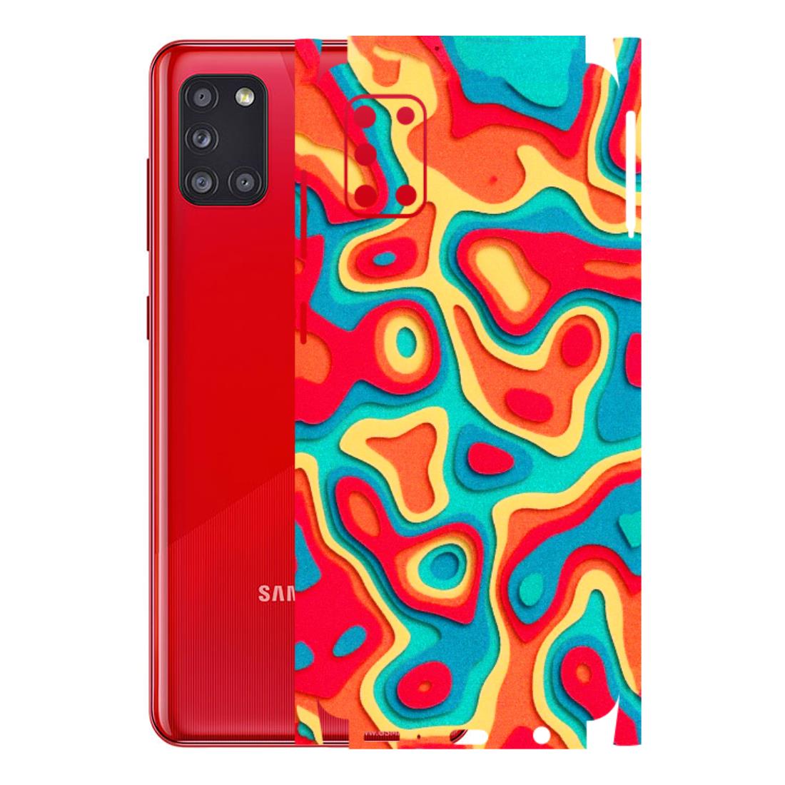 Samsung A/S Series Phone Skins (All Models) - Abstract Swirl - 3D Embossed Finish (L-150) Samsung Galaxy A31