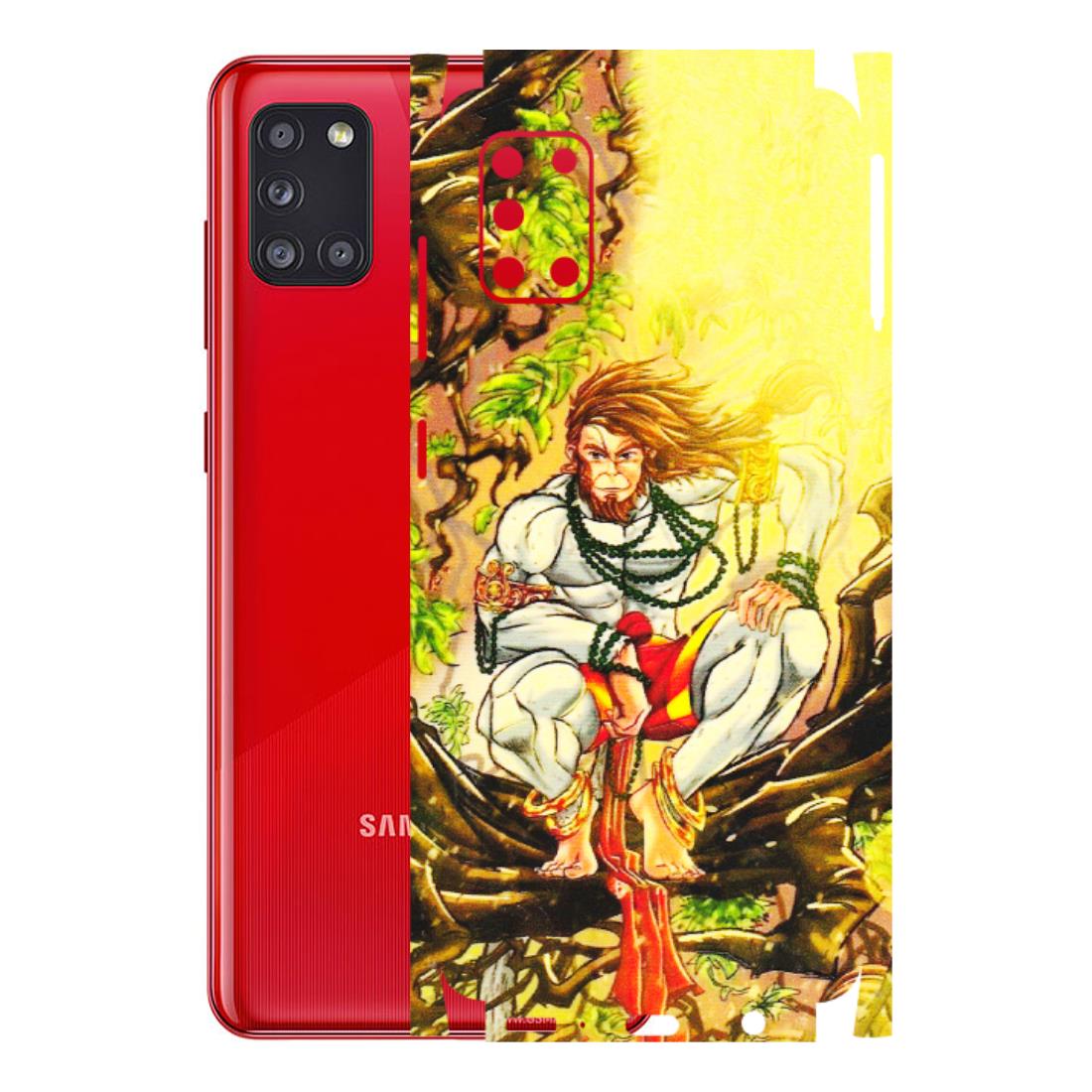 Samsung A/S Series Phone Skins (All Models) - Lord Hanuman - 3D Embossed Finish (L-152) Samsung Galaxy A31