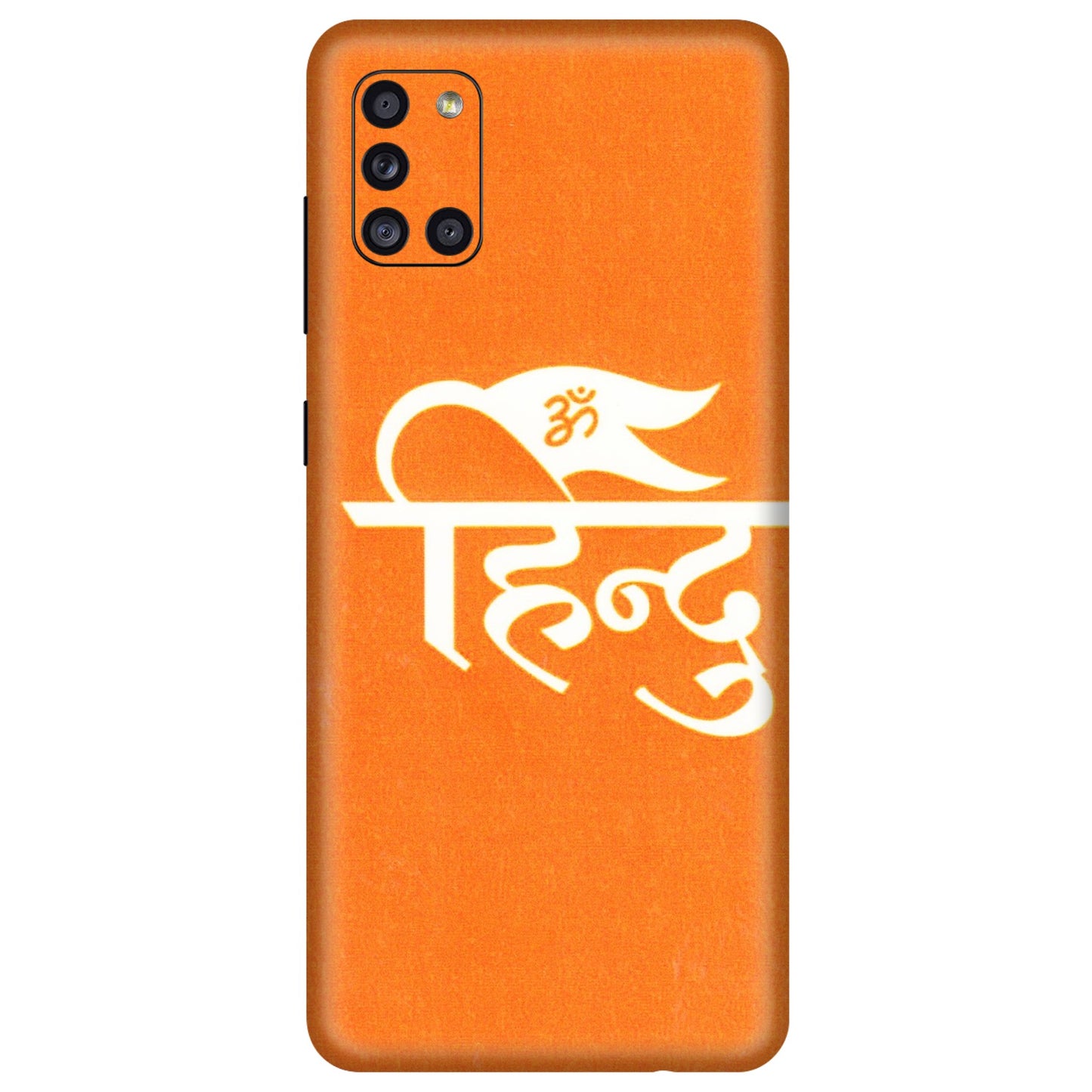 Samsung A/S Series Phone Skins (All Models) - Hindu Kesari - 3D Embossed Finish (L-154) Samsung Galaxy A31