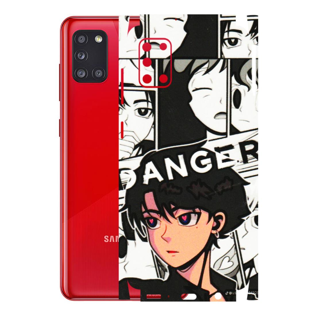 Samsung A/S Series Phone Skins (All Models) - Danger Anime - 3D Embossed Finish (L-155) Samsung Galaxy A31
