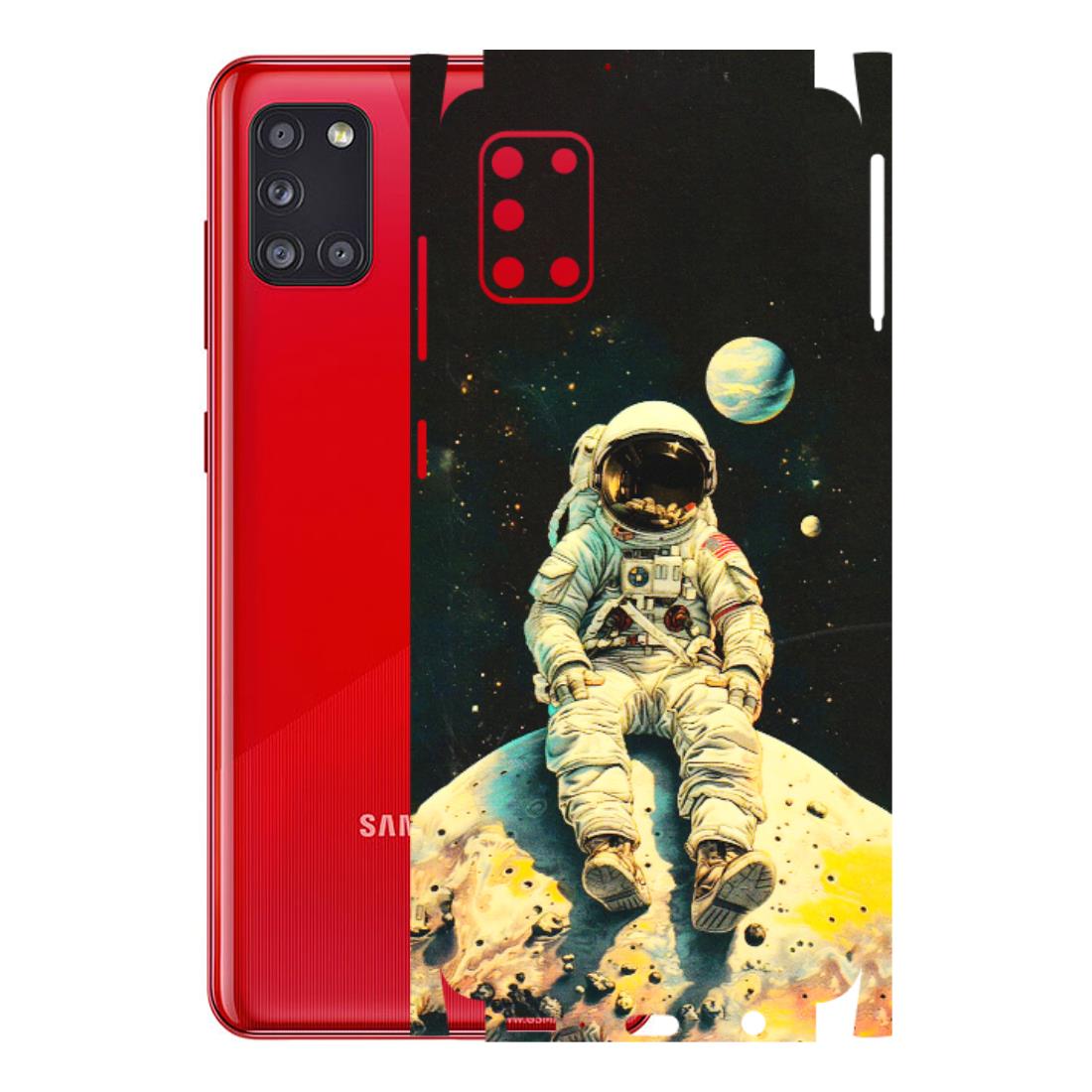 Samsung A/S Series Phone Skins (All Models) - Astronaut in Space - 3D Embossed Finish (L-16) Samsung Galaxy A31