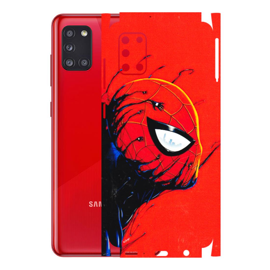 Samsung A/S Series Phone Skins (All Models) - Spiderman Face Venom - 3D Embossed Finish (L-165) Samsung Galaxy A31