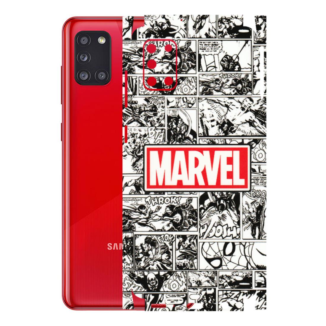 Samsung A/S Series Phone Skins (All Models) - Marvel Comic - 3D Embossed Finish (L-171) Samsung Galaxy A31
