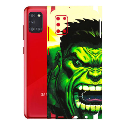 Samsung A/S Series Phone Skins (All Models) - Hulk - 3D Embossed Finish (L-180) Samsung Galaxy A31