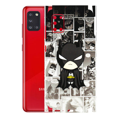Samsung A/S Series Phone Skins (All Models) - Toon Batman - 3D Embossed Finish (L-182) Samsung Galaxy A31